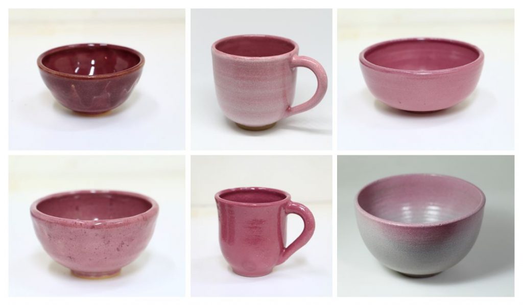 吳宗彥，粉紅色陶製品